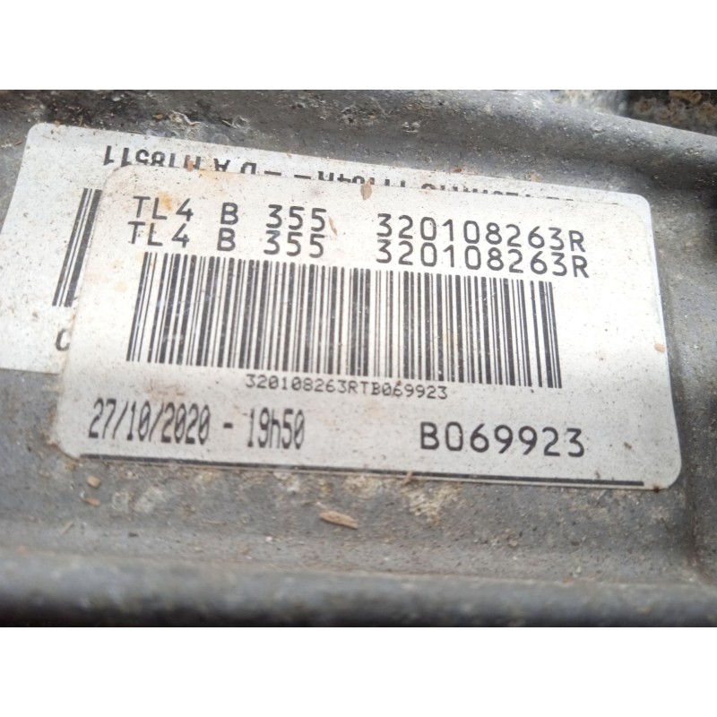 Recambio de caja cambios para dacia duster (hm_) 1.3 tce 130 (hmmf) referencia OEM IAM TL4355 320108263R 