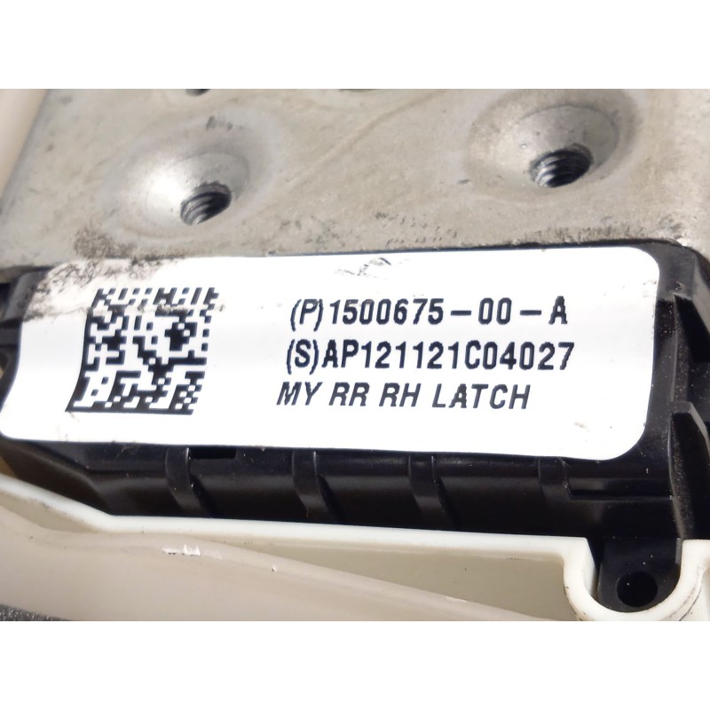 Recambio de cerradura puerta delantera derecha para tesla model 3 (5yj3) ev referencia OEM IAM 150067500A  