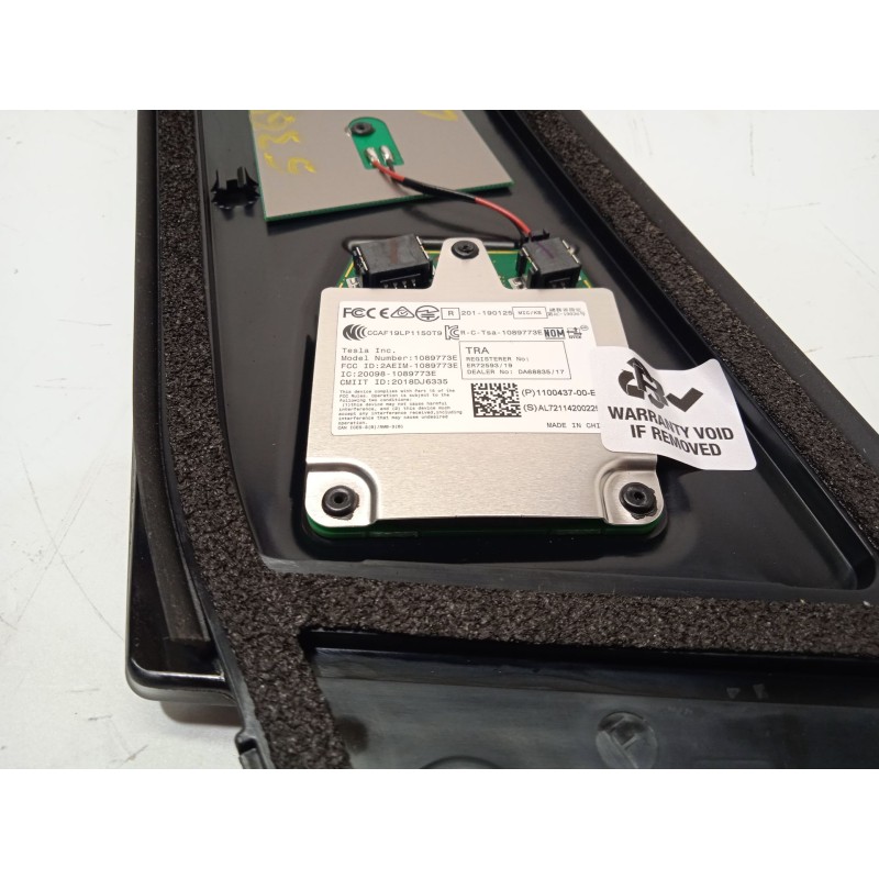 Recambio de embellecedor para tesla model 3 (5yj3) ev referencia OEM IAM 110925300I  