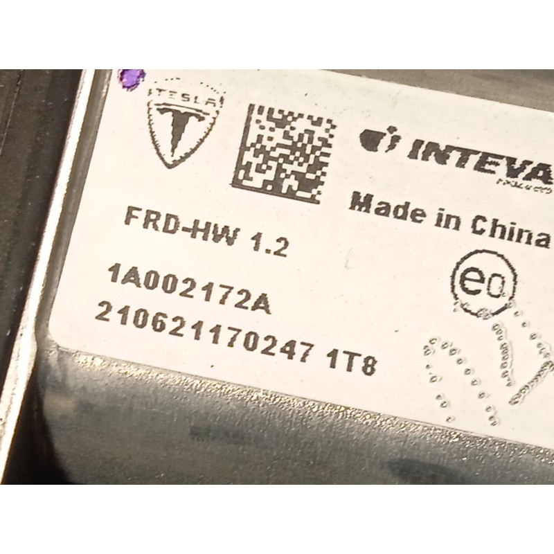Recambio de elevalunas delantero derecho para tesla model 3 (5yj3) ev referencia OEM IAM 161644300A 1A002172A P161644300A