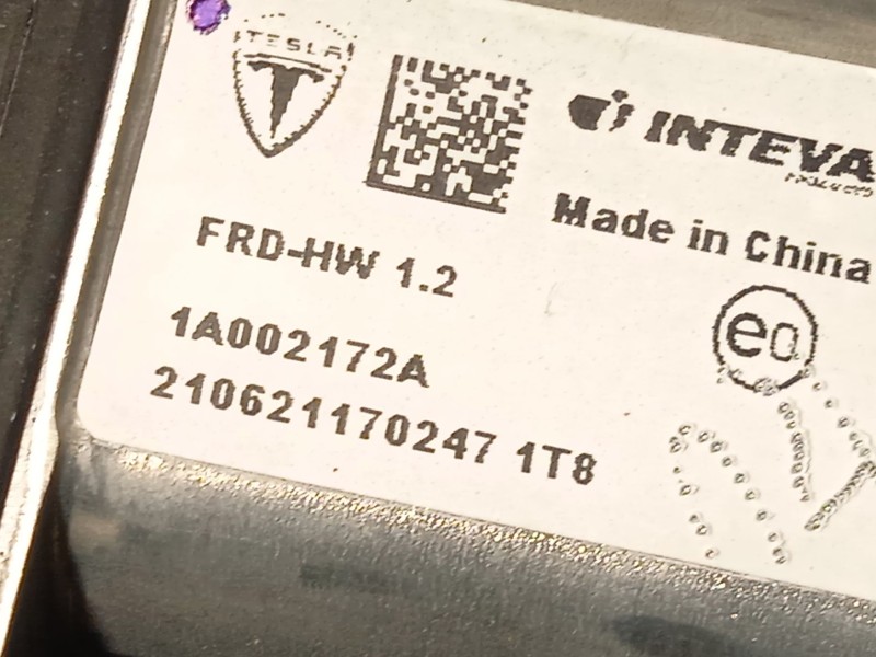 Recambio de elevalunas delantero derecho para tesla model 3 (5yj3) ev referencia OEM IAM 161644300A 1A002172A P161644300A