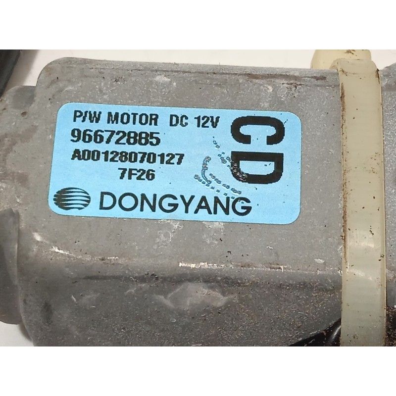 Recambio de elevalunas trasero derecho para opel antara a (l07) 2.0 cdti referencia OEM IAM 96672885  