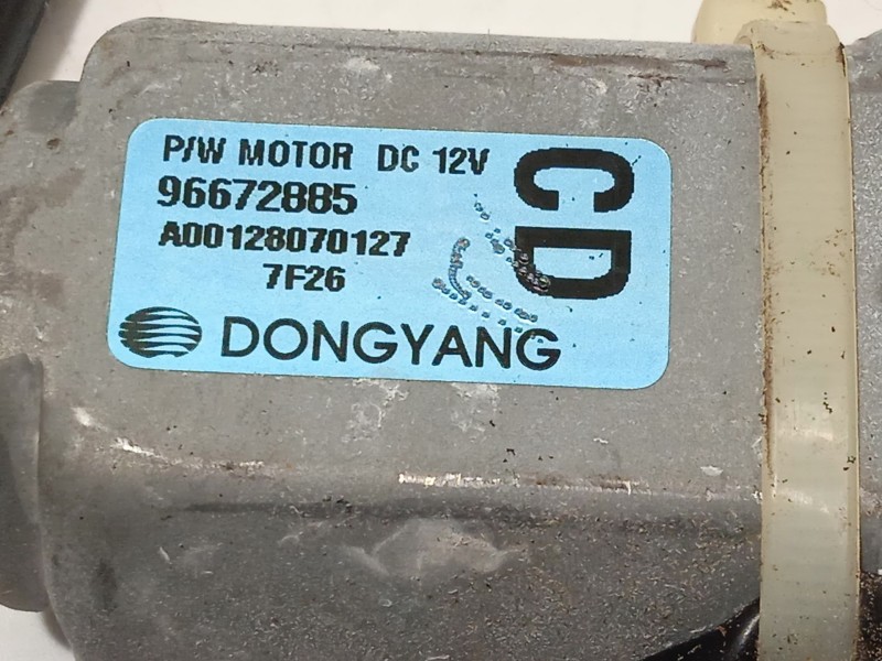 Recambio de elevalunas trasero derecho para opel antara a (l07) 2.0 cdti referencia OEM IAM 96672885  