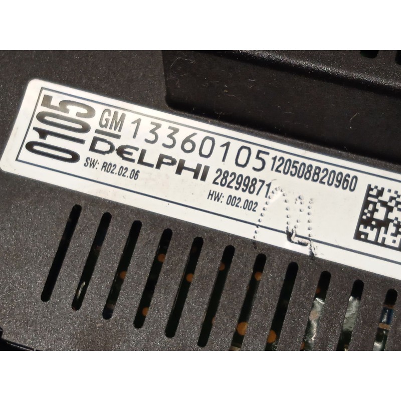 Recambio de mando multifuncion para opel meriva b 1.7 16v cdti referencia OEM IAM 13360105 13362778 