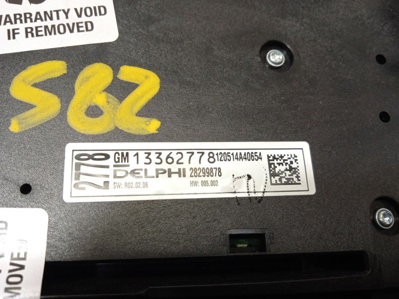 Recambio de mando multifuncion para opel meriva b 1.7 16v cdti referencia OEM IAM 13360105 13362778 