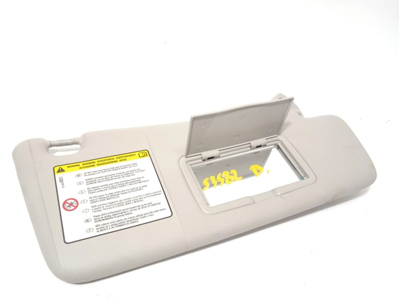Recambio de parasol derecho para opel meriva b 1.7 16v cdti referencia OEM IAM 13397780  