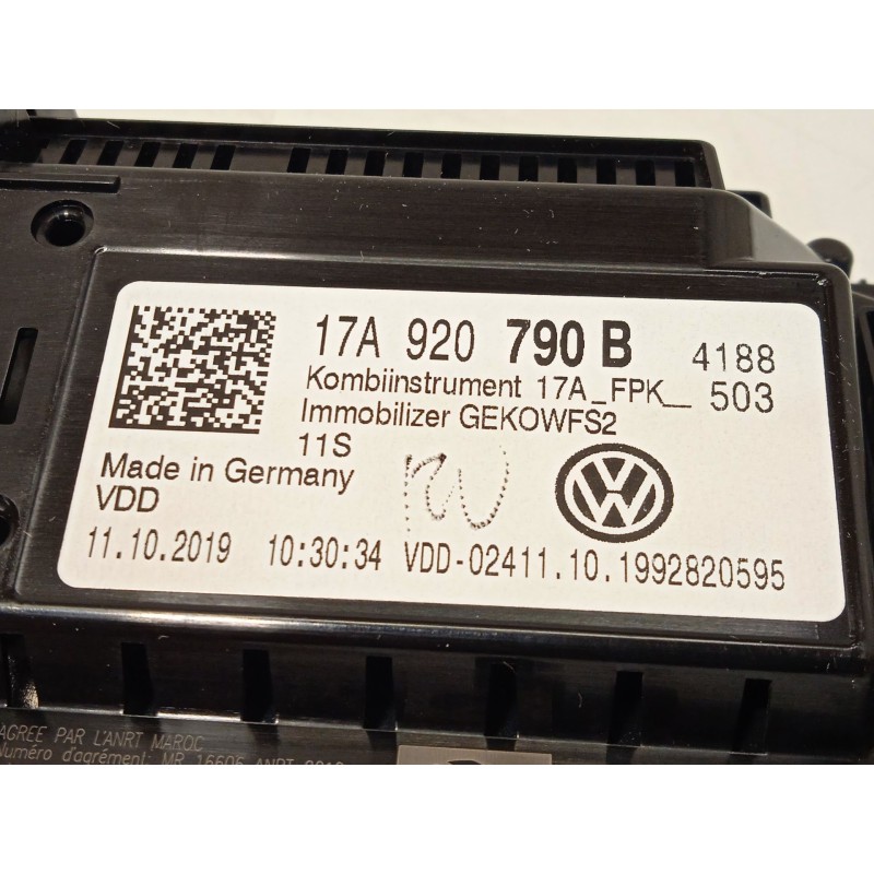 Recambio de cuadro instrumentos para volkswagen t-roc (a11, d11) 1.5 tsi referencia OEM IAM 17A920790B  