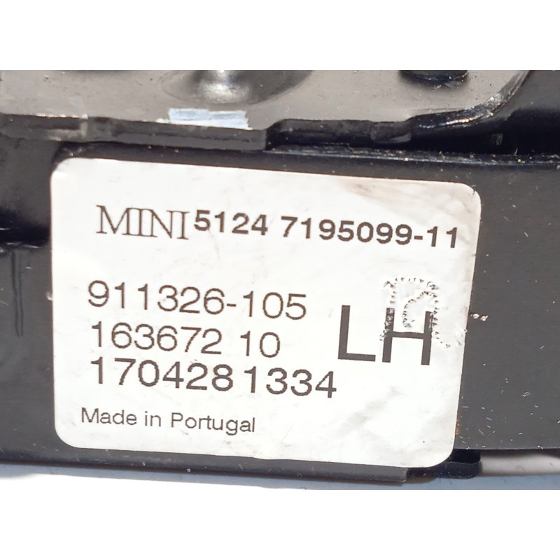 Recambio de cerradura maletero / porton para mini mini descapotable (f57) one referencia OEM IAM 51247195099 7195099 