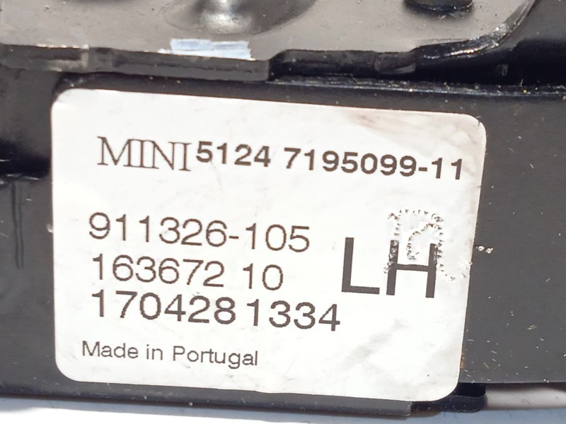 Recambio de cerradura maletero / porton para mini mini descapotable (f57) one referencia OEM IAM 51247195099 7195099 