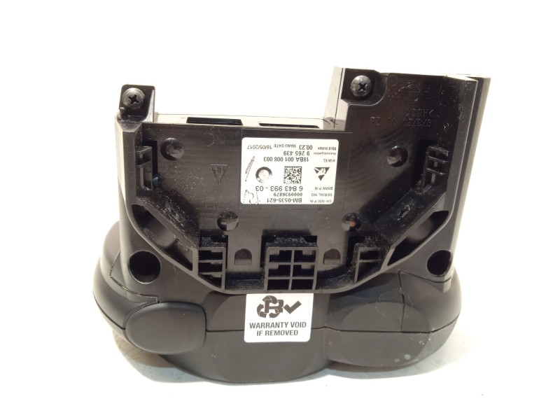 Recambio de cuadro instrumentos para mini mini descapotable (f57) one referencia OEM IAM 6843993 62106843993 