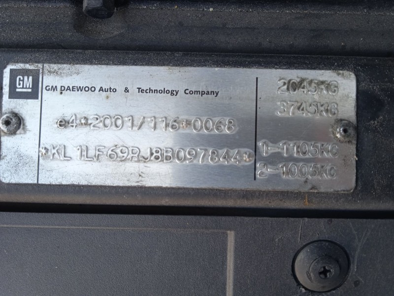 chevrolet epica (kl1_) del año 2007