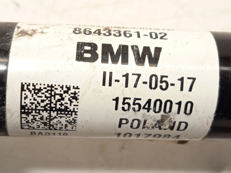 Recambio de transmision delantera izquierda para mini mini descapotable (f57) one referencia OEM IAM 8643361 31608643361 