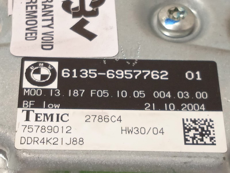 Recambio de modulo electronico para bmw 5 (e60) 530 i referencia OEM IAM 61356957762 6957762 