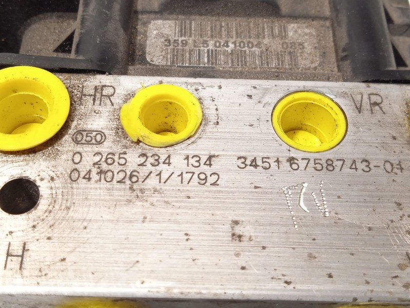 Recambio de abs para bmw 5 (e60) 530 i referencia OEM IAM 34516758743 0265234134 34516769703