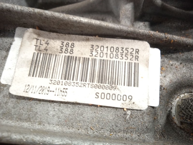 Recambio de caja cambios para renault captur ii (hf_) tce 160 (hfn1) referencia OEM IAM TL4388 320108352R 