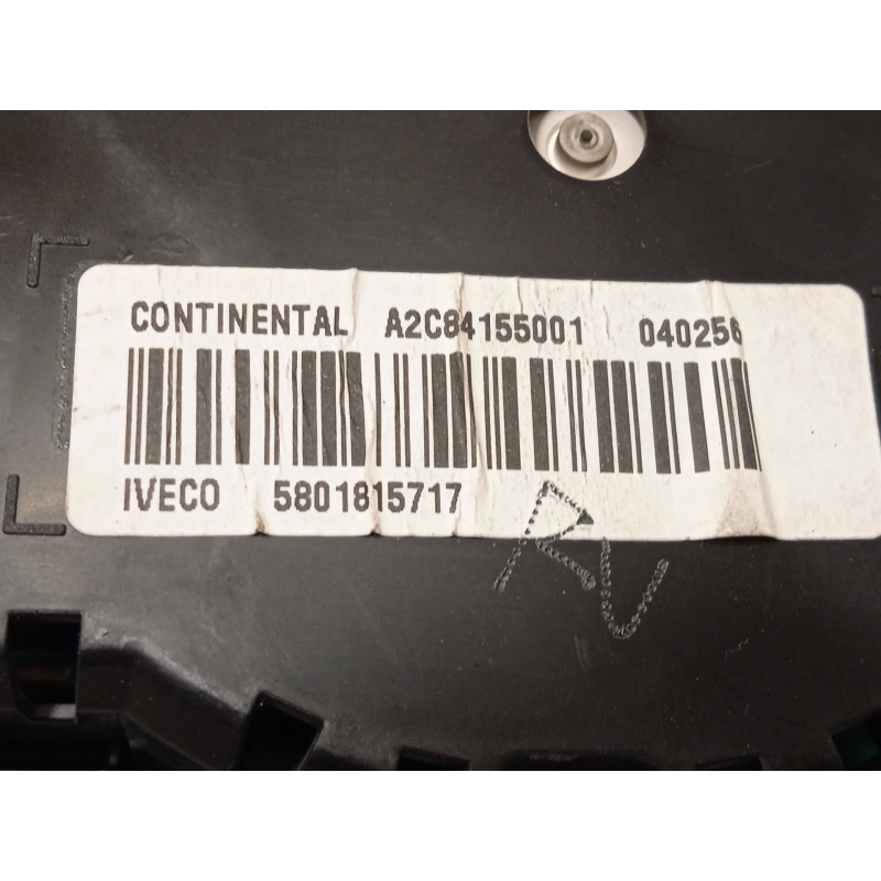 Recambio de cuadro instrumentos para iveco daily vi caja/chasis 33s15, 35s15, 35c15 referencia OEM IAM 5801815717  A2C84155001