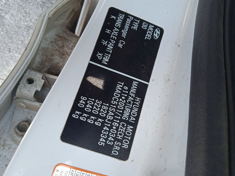 hyundai i30 (fd) del año 2011