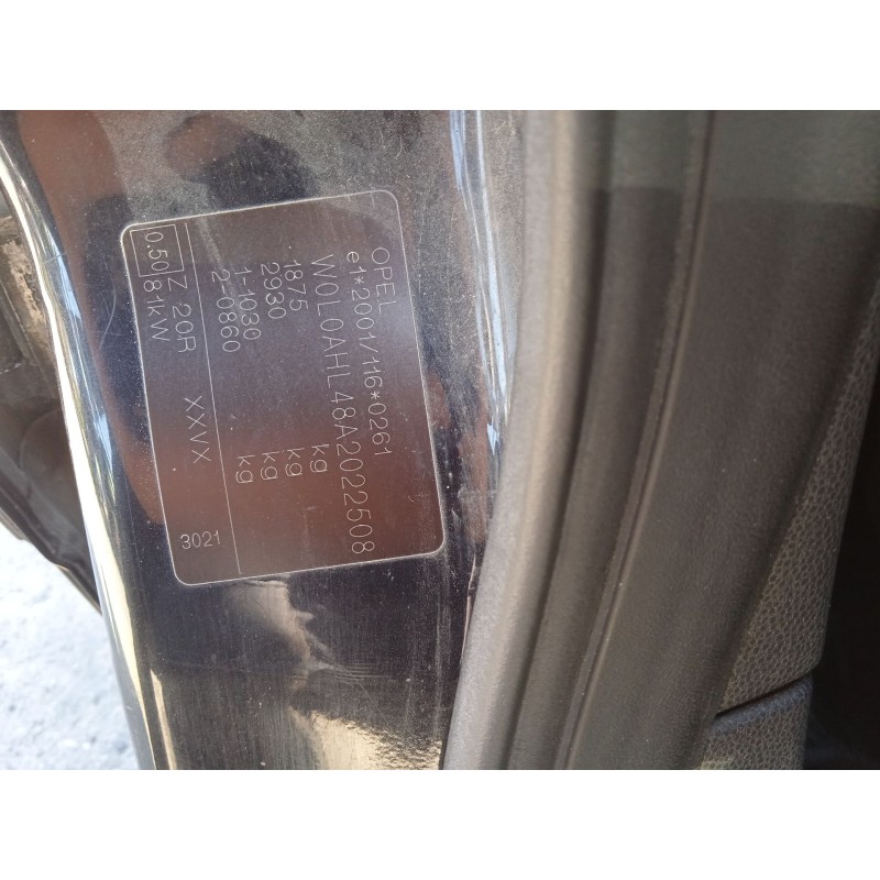 opel astra h (a04) del año 2009