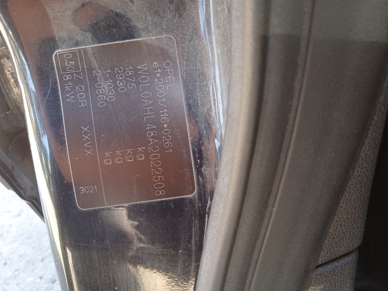 opel astra h (a04) del año 2009