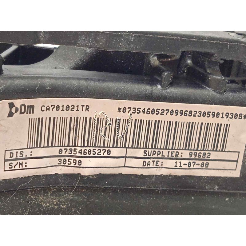 Recambio de airbag delantero izquierdo para fiat fiorino básico referencia OEM IAM 7354605270  07354605270