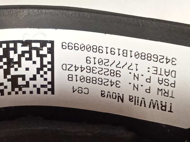 Recambio de volante para citroën c5 aircross feel referencia OEM IAM 98223644ZD  