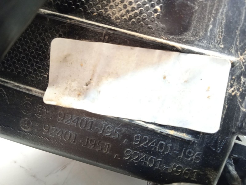 Recambio de piloto trasero izquierdo para hyundai kona (os, ose, osi) ev referencia OEM IAM 92401J9500  