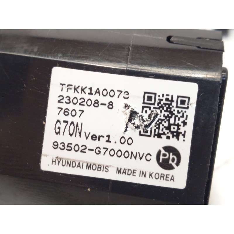 Recambio de conmutador de arranque para hyundai kona (os, ose, osi) ev referencia OEM IAM 81900G2700 93502G7000NVC 