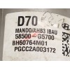 Recambio de abs para kia niro referencia OEM IAM 58500G5700 A3C01765504 BH60764M01