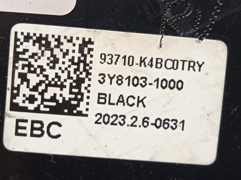 Recambio de mando multifuncion para hyundai kona (os, ose, osi) ev referencia OEM IAM 93710K4BC0TRY  