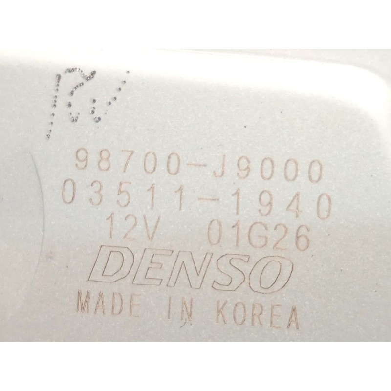 Recambio de motor limpia trasero para hyundai kona (os, ose, osi) ev referencia OEM IAM 98700J9000  