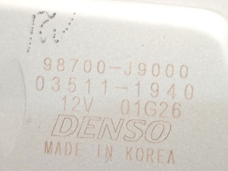 Recambio de motor limpia trasero para hyundai kona (os, ose, osi) ev referencia OEM IAM 98700J9000  