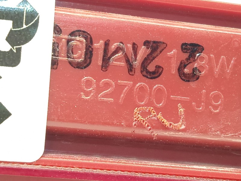 Recambio de luz central de freno para hyundai kona (os, ose, osi) ev referencia OEM IAM 92700J9000 92700J9 