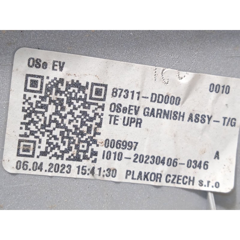 Recambio de maneta exterior porton para hyundai kona (os, ose, osi) ev referencia OEM IAM 87311DD000  