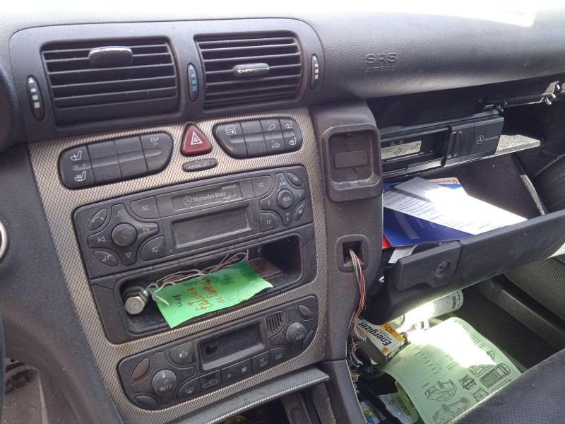 mercedes-benz clase c coupé (cl203) del año 2001