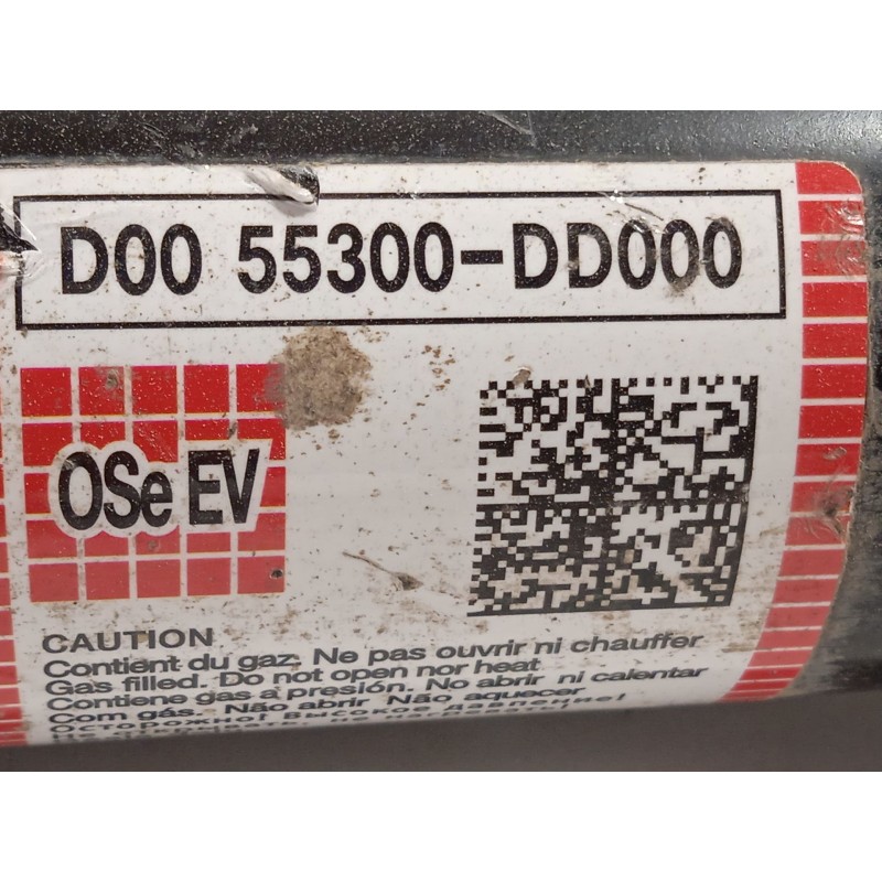 Recambio de amortiguador trasero derecho para hyundai kona (os, ose, osi) ev referencia OEM IAM 55300DD000 55307DD000 