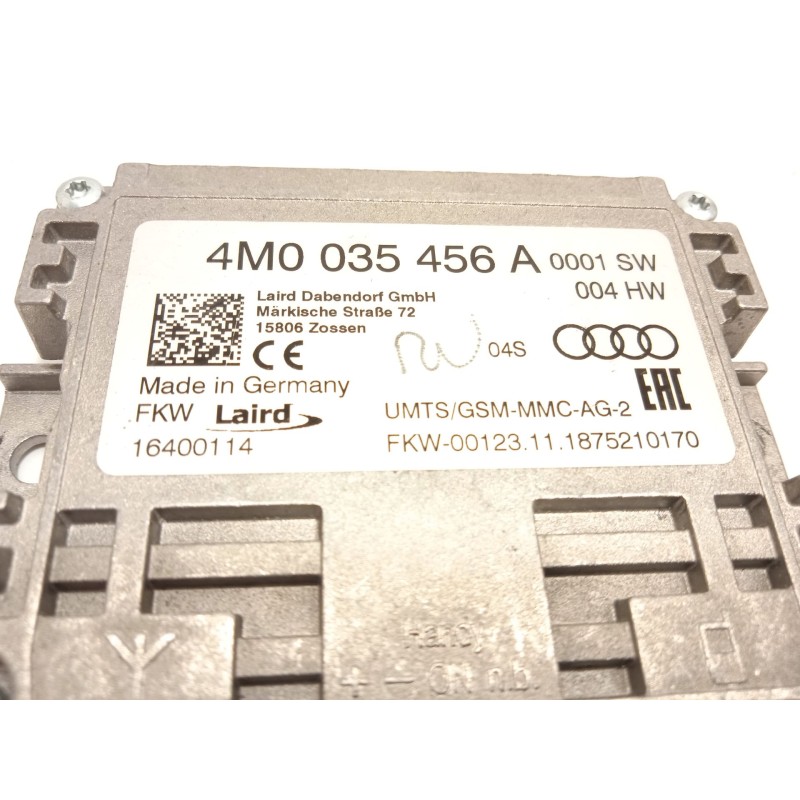 Recambio de antena para seat arona (kj7, kjp) 1.6 tdi referencia OEM IAM 4M0035456A  