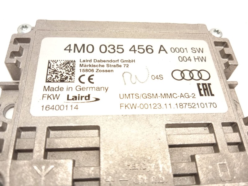 Recambio de antena para seat arona (kj7, kjp) 1.6 tdi referencia OEM IAM 4M0035456A  