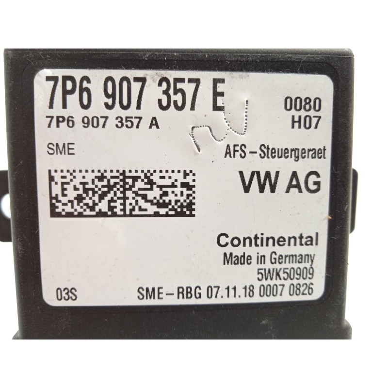 Recambio de modulo electronico para seat arona (kj7, kjp) 1.6 tdi referencia OEM IAM 7P6907357E 7P6907357EZ00 5WK50909