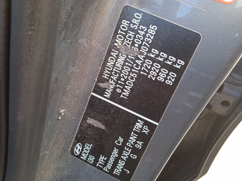 hyundai i30 (fd) del año 2009