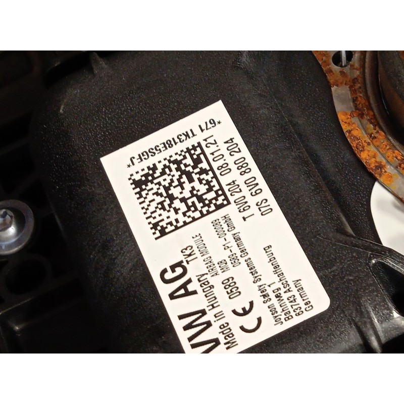 Recambio de kit airbag para skoda fabia 1.0 tsi referencia OEM IAM 6V1857009P9B9 6V0880204 3V0880201AMIZY