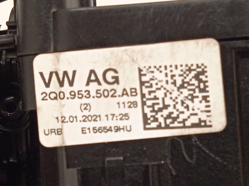 Recambio de mando intermitentes para skoda fabia 1.0 tsi referencia OEM IAM 2Q0953521AG  