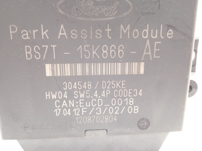 Recambio de modulo electronico para ford s-max (wa6) 2.0 tdci referencia OEM IAM BS7T15K866AE  