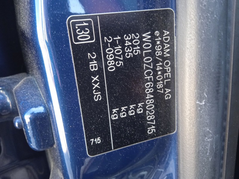 opel vectra c gts (z02) del año 2004