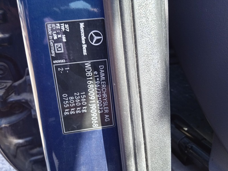 mercedes-benz clase a (w168) del año 2003