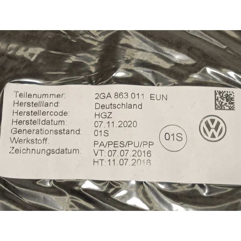 Recambio de juego alfombrillas para volkswagen t-roc advance referencia OEM IAM 2GA863011EUN  