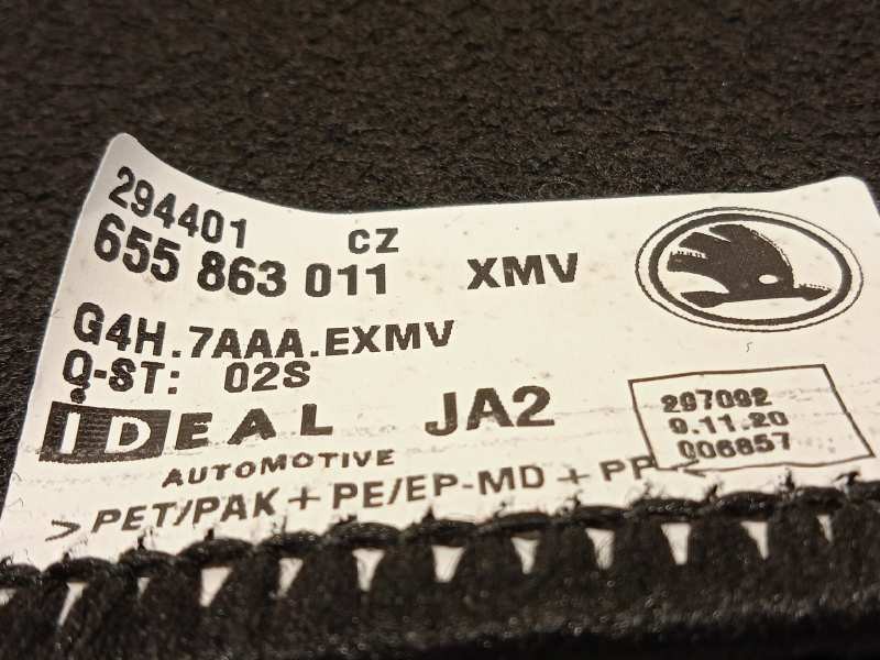 Recambio de juego alfombrillas para skoda kamiq (nw4) ambition referencia OEM IAM 655863011  