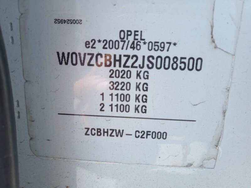 opel grandland / grandland x (a18, p1uo) del año 2017