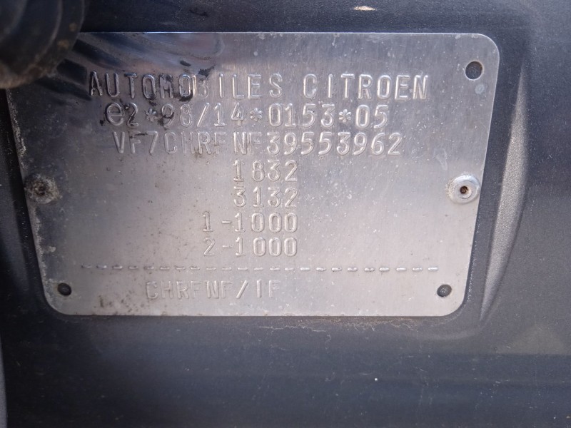 citroën xsara picasso (n68) del año 2003