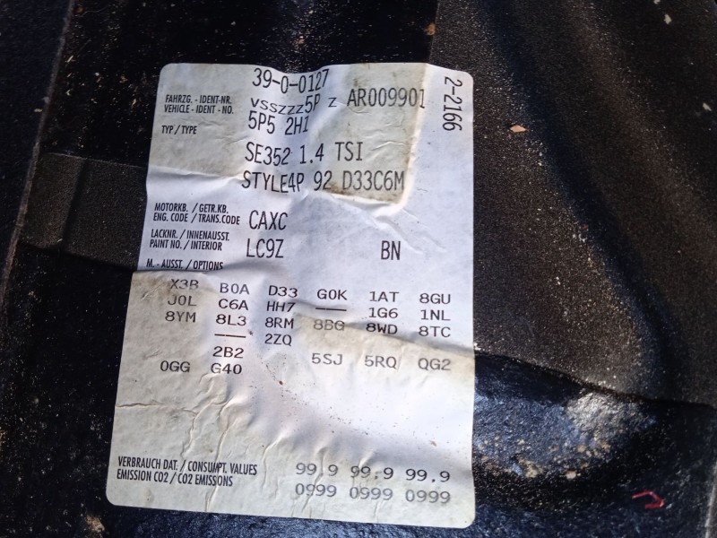 seat altea xl (5p5, 5p8) del año 2009