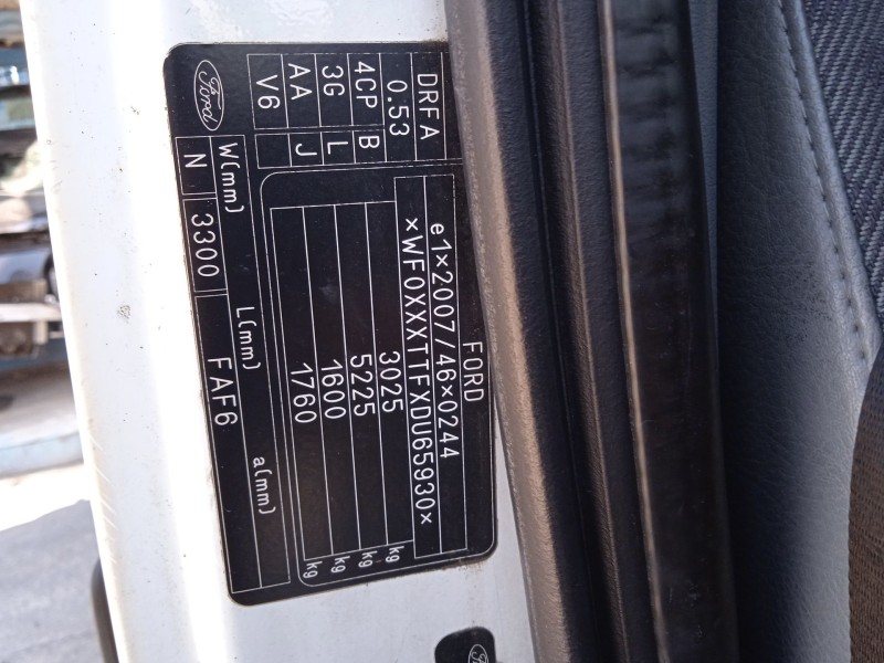 ford transit furgoneta (fa_ _) del año 2013